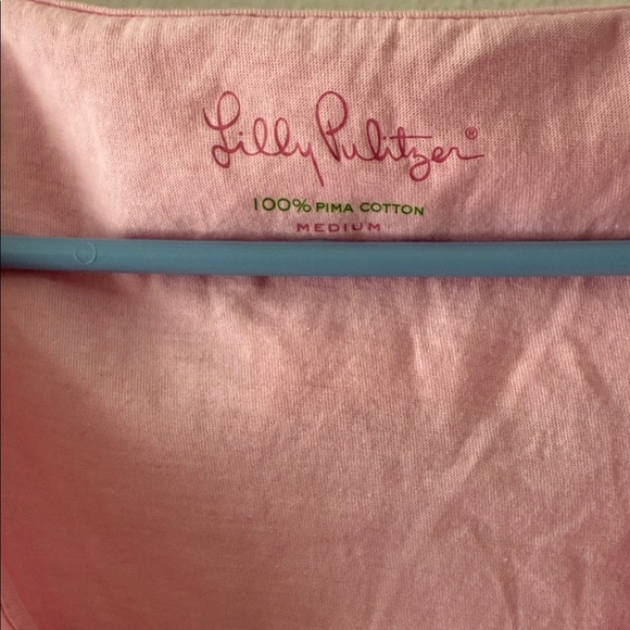 Lilly Pulitzer Pink Ruffled Blouse - Picture 3 of 7